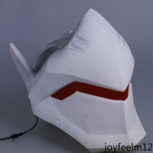 Overwatch Genji Halloween Cosplay Gioco Casco Maschera Puntelli Luminosi/Non Luminosi - Foto 11 di 17
