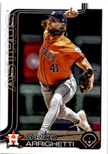 2025 Topps Spencer Arrighetti Base Set