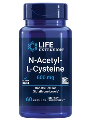 Life Extension N-Acetyl-L-Cysteine (NAC), Immune Response, Respiratory Health,