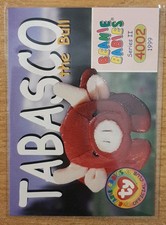 1999 TY BEANIE BABIES OFFICIAL CLUB SERIES 2 TABASCO THE BULL 232