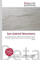 Lambert M. Surhone (U. A.) | San Gabriel Mountains | Taschenbuch | Englisch