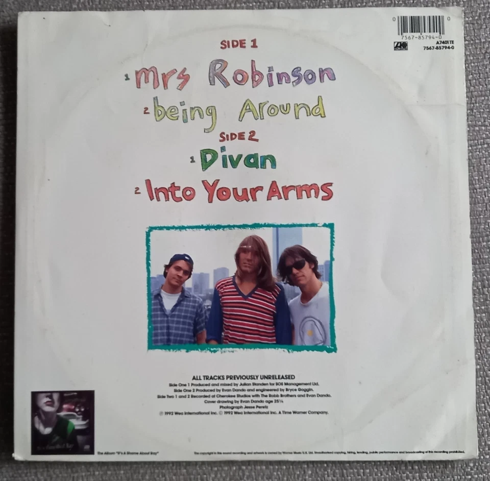 lemonheads rock 12" 45' vinyl - Image 2 of 4