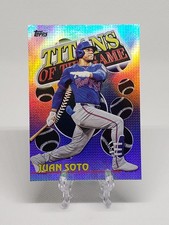 2026 Topps 75th Series 1 Titans Of The Game #TOG-11 Juan Soto Mets MLB Baseball 