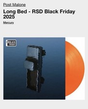 SEALED Post Malone Long Bed Black Friday 2025 Record Store Day Rsd /5000