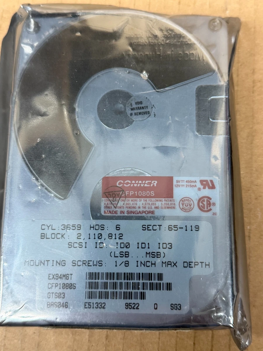Conner Computer Drives, Storage and Blank Media for sale | eBay