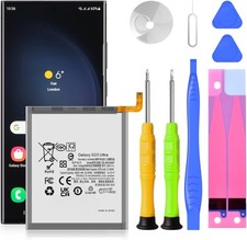 Galaxy S23 Ultra Battery 2025 Upgraded High Capacity 6200mAh EB BS918ABY Li