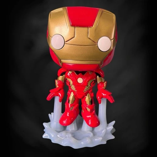 Funko Pop! Vinyl Jumbo 10” : Marvel - Iron Man Mark 43 Bobble Head - 962 Large