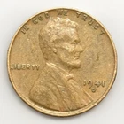 1941 D Lincoln Cent FINE (F) Circulated Condition Copper Penny EARLY Denver Mint