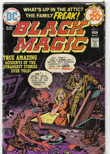 BLACK MAGIC ISSUE 7_1975_JACK KIRBY_BRONZE AGE_DC COMICS_VERY GOOD PLUS
