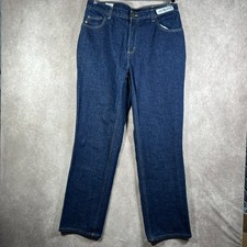 Carhartt FR Jeans Mens Size 36X34 Blue Dark Wash Denim Workwear Flame Resistant