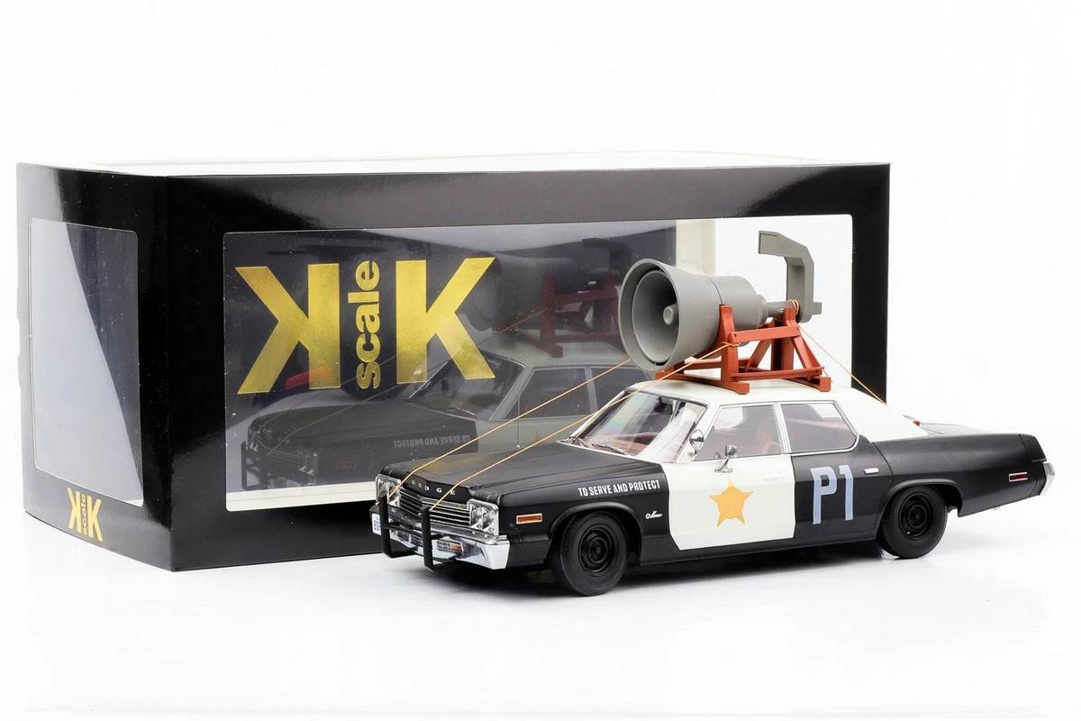 Auto World Dodge Monaco 1974 Bluesmobile échelle 1/18 Blues Brothers Figurines Prévente