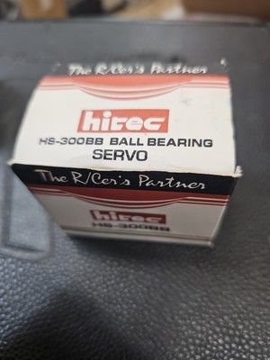 HITEC HE300BB Servo NIB TEAM ASSOCIATED RC10 VINTAGE HITEC BALL BEARING HS-300BB