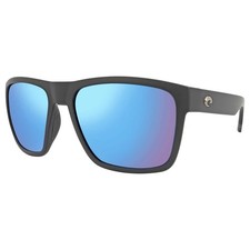 Costa Del Mar Paunch XL Blue Mirror Polarized Glass Square Men's Sunglasses