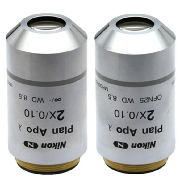 Nikon Eclipse Objective CFI PlanApo 2X/0.1