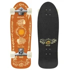Carver GRLSWIRL Sunflower Surfskate CX Complete 31" x 10"