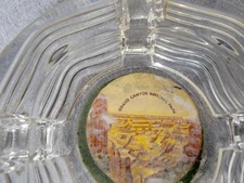 Vintage Glass Grand Canyon National Park Ashtray