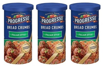 Progresso Bread Crumbs Italian Style 3 Pack