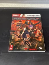 DEAD OR ALIVE 5 VIDEO GAME PS3 XBOX 360 OFFICIAL PRIMA STRATEGY GUIDE W/ POSTER