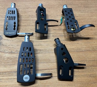 5 Headshells von Analogis, CEC, Hitachi und no name