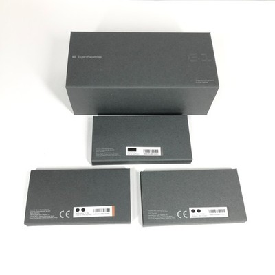 Even Realities G1 A Smart Glasses with Clip A Brown and Grey, $729 MSRP