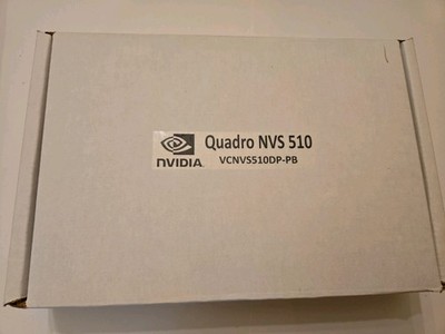 Dell Nvidia NVS 510 2GB GDDR3 4x Mini DP PCIe x 16 Graphics Card 61P37 *NEW*