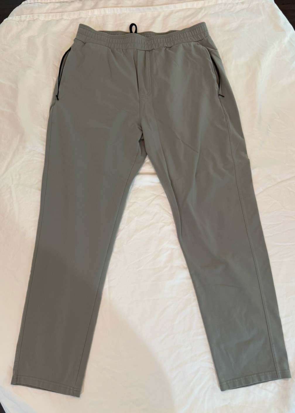 Public Rec Men's Gray Jogger Pants 36x32 Elastic Waist Drawstring Pockets
