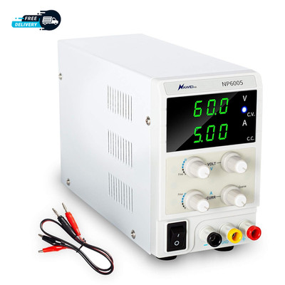 60V 5A DC Power Supply Variable Cc&Cv With 3-Bit LED Display | Adjustable Bench