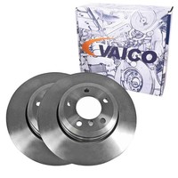 2X Vaico Bremsscheiben 345Mm BelÜFtet Hinten Passend FüR BMW 7 | V20-80060