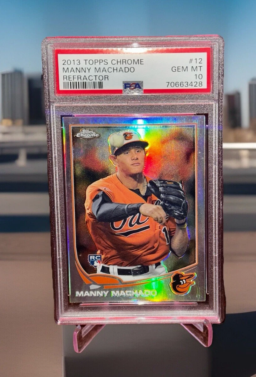 Manny Machado 10 Graded Baseball Sports Trading Cards