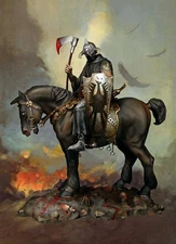 Moebius 1/10 Frazetta Death Dealer Plastic Model Kit 961