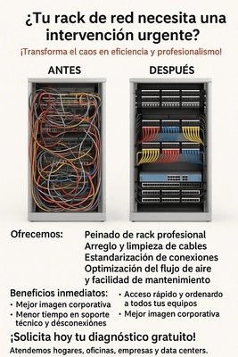 Structured Cabling Service   Rack Rewiring & Professional Cable Dressing
