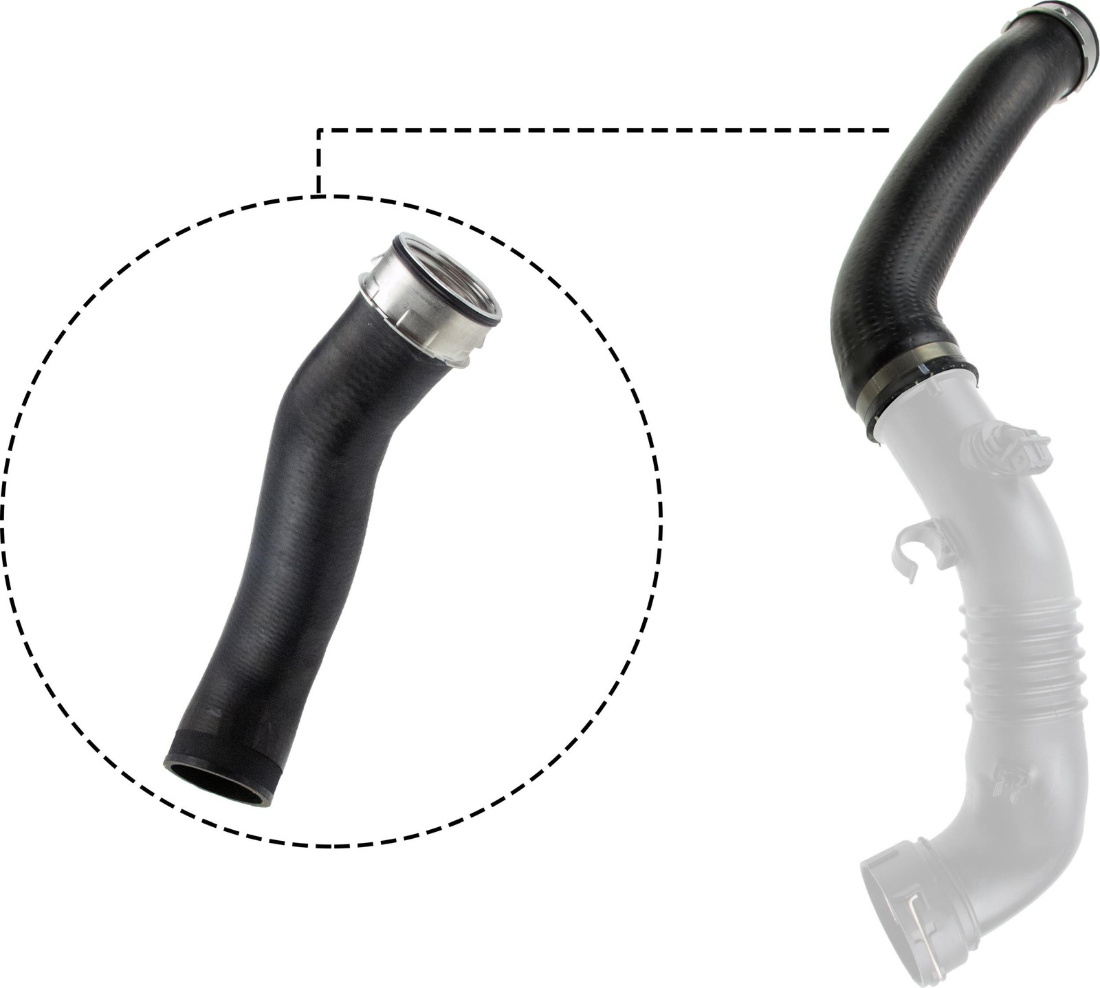 2x ✅Fits GATES-PRZEWODY 09-0182 AIR SUPPLY HOSE TURBO ⭐UK Seller⭐ - Image 11