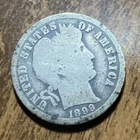 1899-O Barber Liberty Head Dime Great Condition 90% silver Actual coin FI 3-2