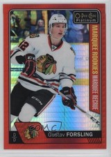 2016 O-Pee-Chee Platinum Marquee Rookies Red Prism /199 Gustav Forsling #183 0he