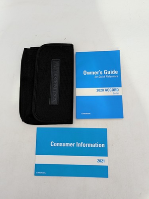 #ad 2020 Honda Accord Sedan Owners Manual Warranty With Consumer Includes Case $27.53