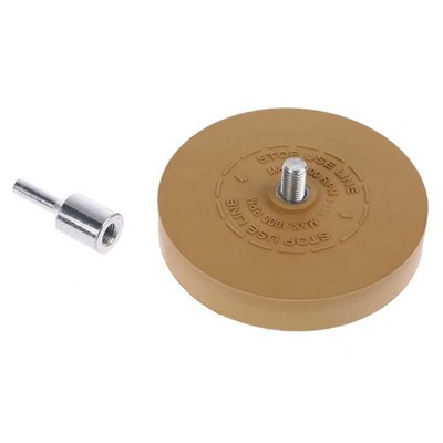 Decal Remover Eraser Wheel Car Pinstripe Eraser Pad Adapter Sticker Removal Tool
