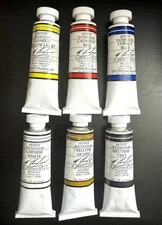 M Graham Artists' Watercolor  - Lot of (6) .5 oz (15 ml) Tubes - NEW, FAST Ship!