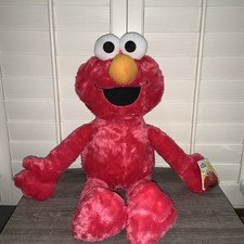 SESAME STREET 28 ELMO Monster Plush Toy Factory Soft NWT