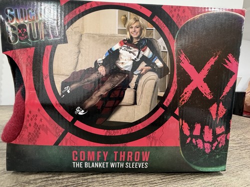Suicide Squad Harley Quinn Comfy Throw/Snuggie