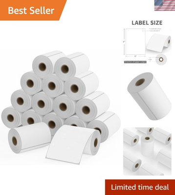 #ad Reliable 4x6 Direct Thermal Shipping Labels Strong Adhesive 4000 in Total $99.19