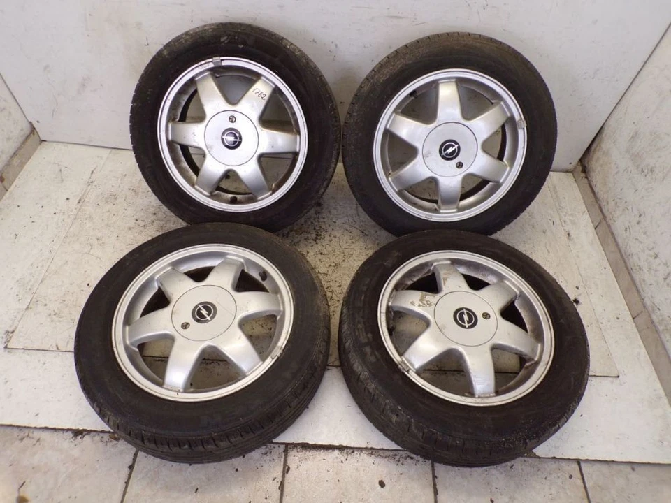 Alufelge Komplettrad Sommerreifen 195/55R15 84H/6Jx15 H2 Opel Corsa D 4x100 - Bild 2 von 4