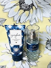 Bath  Body Works Gingham Travel Set Cream  Mist