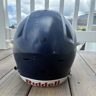 Riddell SpeedFlex Large Football Helmet Blue/White NOCSAE