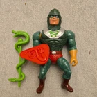 King Hiss 100% Complete He-Man Masters of the Universe MOTU 1986 Mattel Vintage