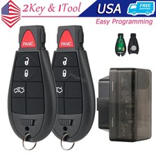 2 Remote Key Fob Programmer For 08-2010 Chrysler 300 Dodge Charger Challenger