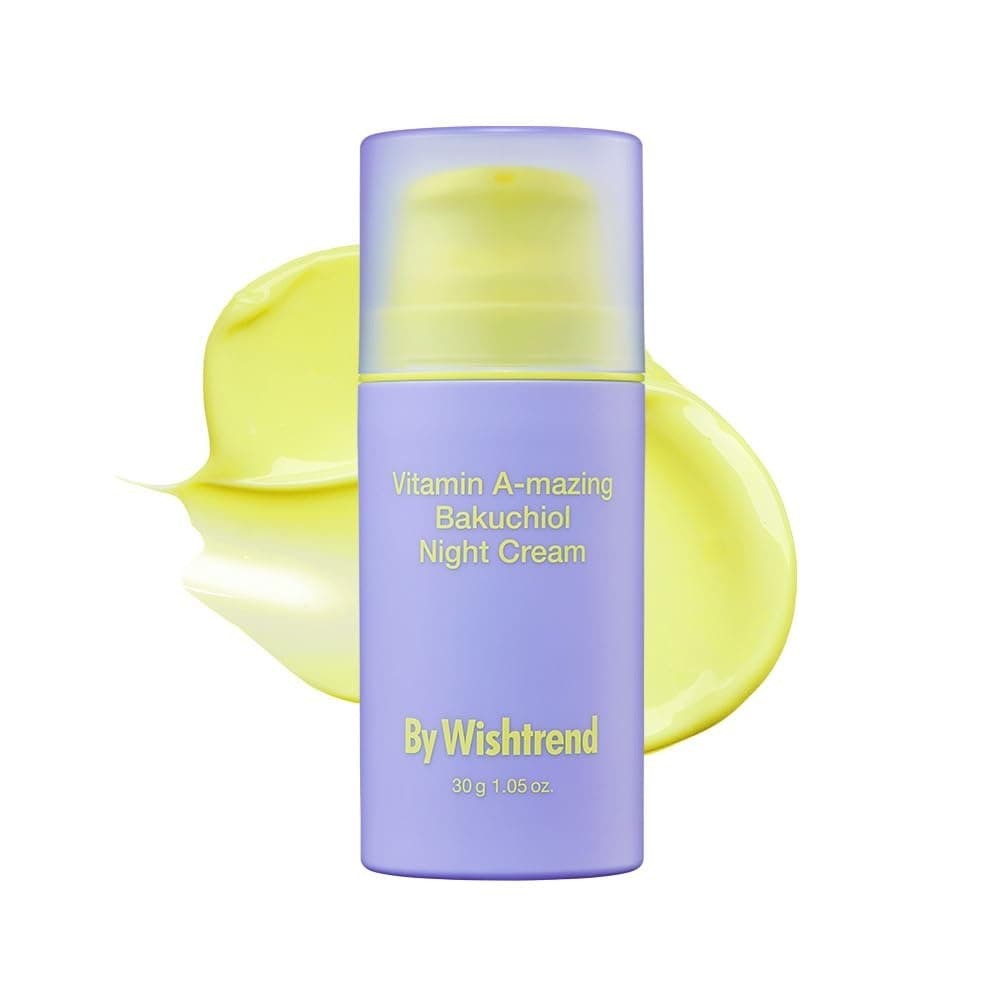 BY WISHTREND Vitamin A-mazing Bakuchiol Night Cream 30g - AUTHENTIC K-Beauty
