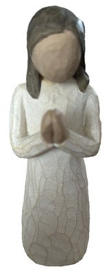 Willow Tree Angel Sisters By Heart. Praying In A Standard Stance. Super Cute!