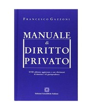 Manuale di diritto privato, Gazzoni, Francesco