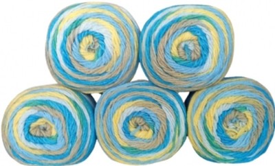 (#07) 2x 100g Acrylgarn (Anti Pill) Farbverlaufsgarn