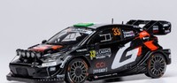 IXO RAM972B 1:43 GR Yaris Rally1 Rallye Monte-Carlo 2025 #33 Schwarz Resin